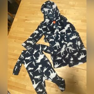 Joe Fresh Kids Sibling Set 0-3M & 4T - Matching Outfit Bundle